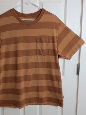 Patagonia T-Shirt Men's Size L Organic Cotton Midweight Picket Short sleeves